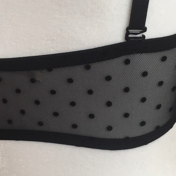 Free People Sierra Black Swiss Dot Bandeau - Picture 7 of 7